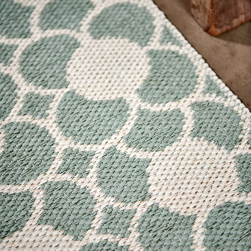 Anya teppe Misty Mint/Vanilla 70 x 100 cm