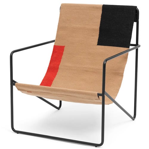 Desert Lounge Lenestol Black/Block