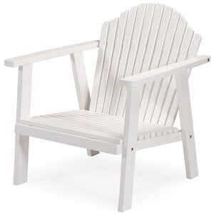 Bullerö lænestol fyrretræ hvid 