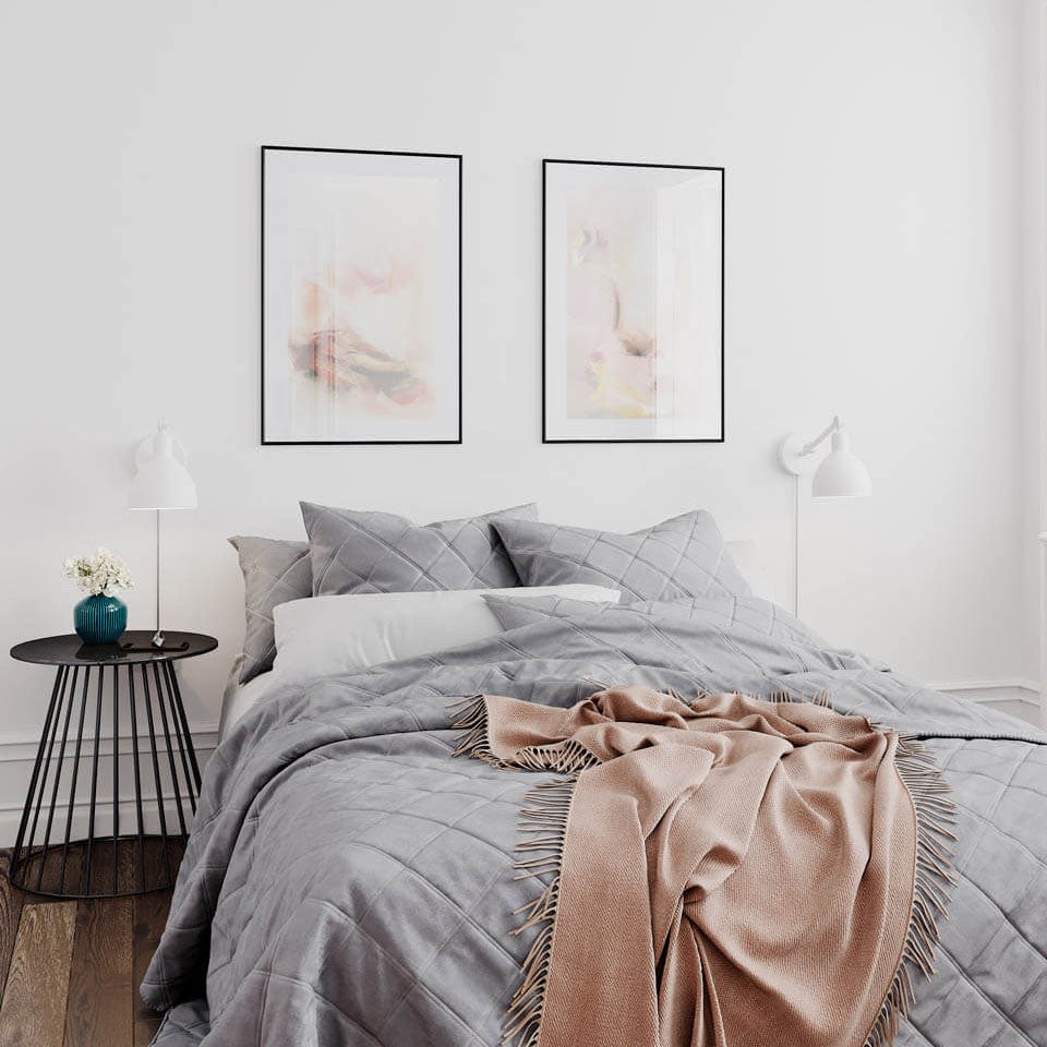 Bazar Vegglampe Hvit