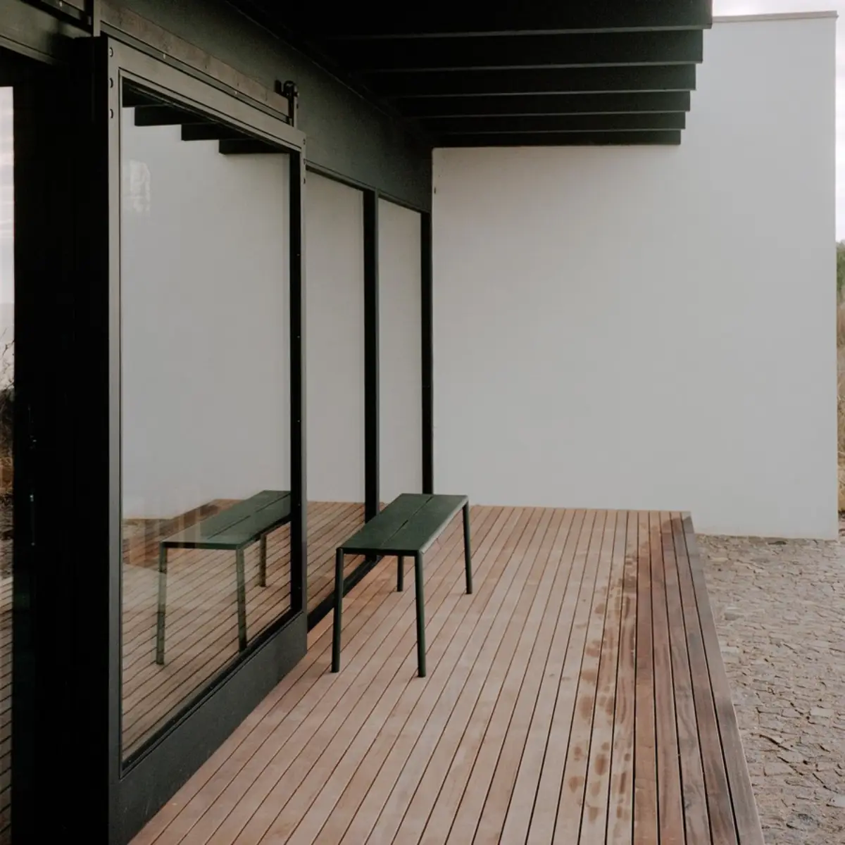 May Benk 140 x 35 Mørkegrønn