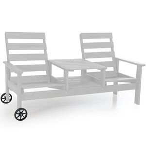 Du & Ja Duo sofa hvit Brafab