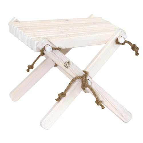 Lilli fotskammel Hvitlasert furu