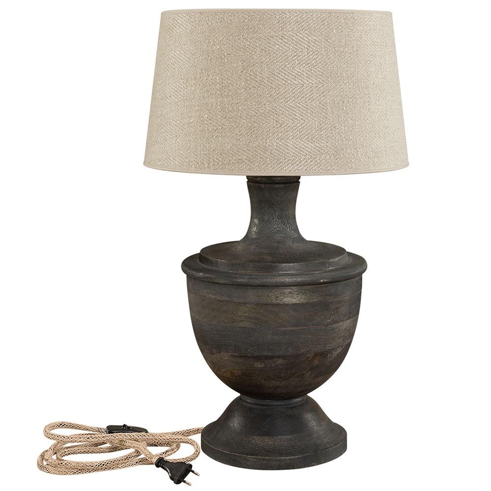 Capri bordlampe Antique Wood Artwood