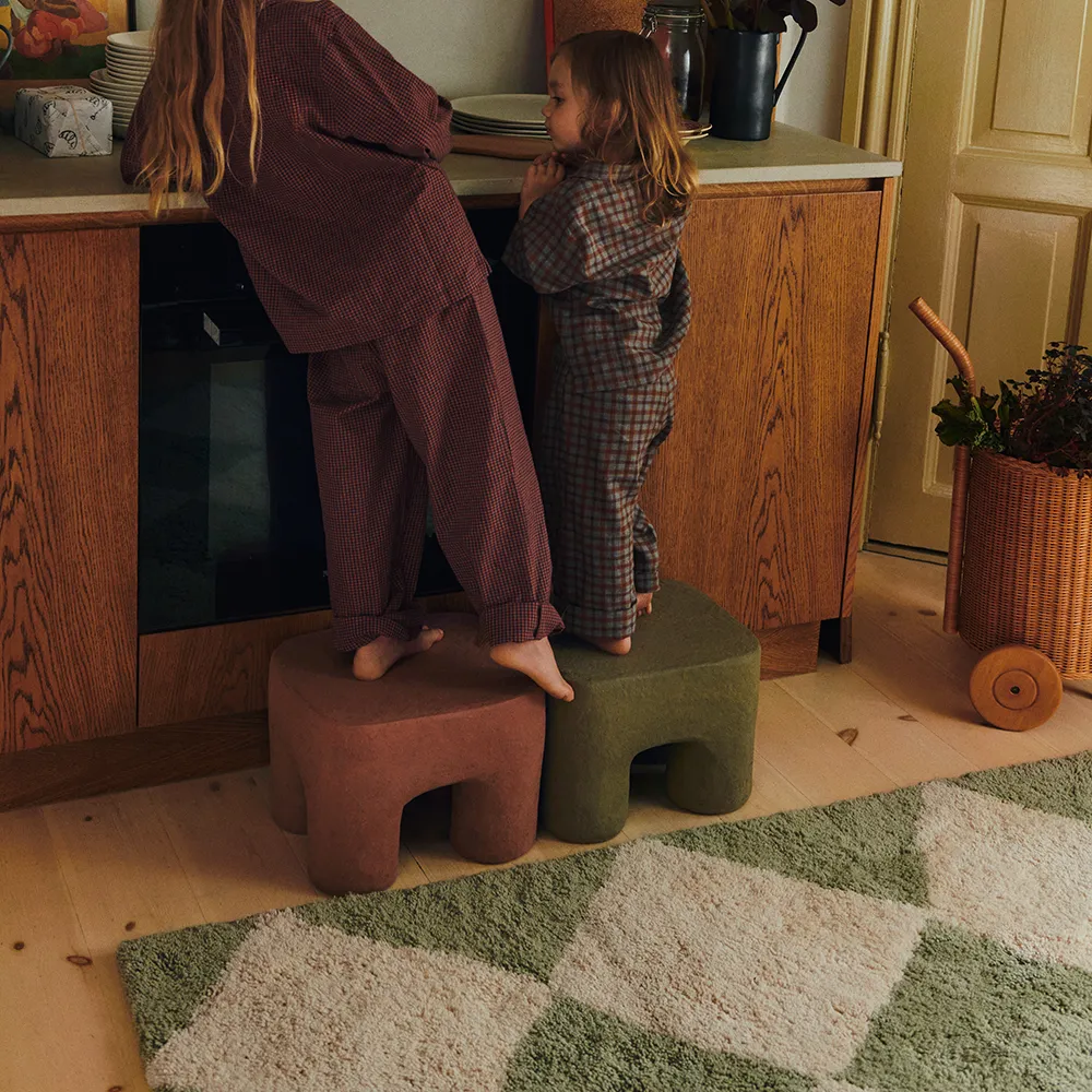 Håndtuftet Ullteppe Tilt 140x200 cm