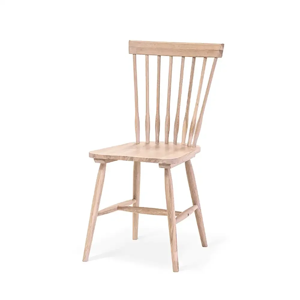 Birka spisestol i hvitoljet eik 2-pakning