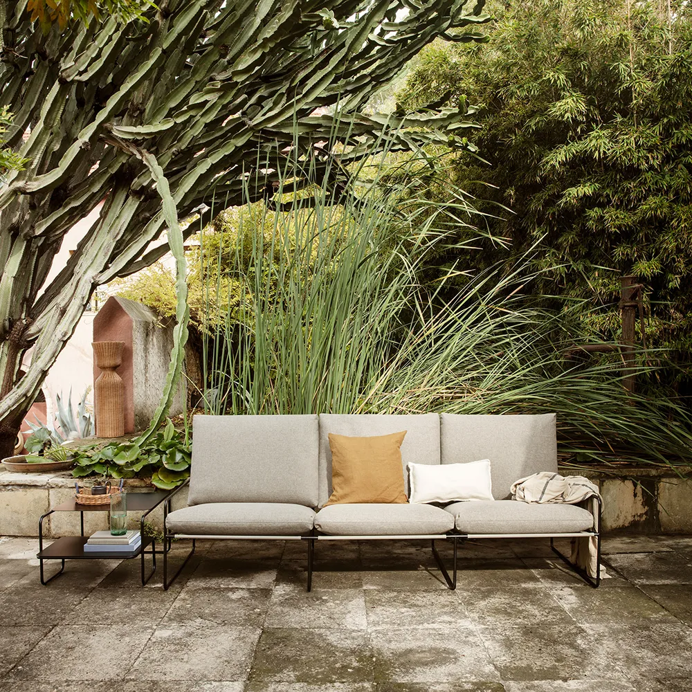 Desert 3-seters sofa Black/Dark Sand