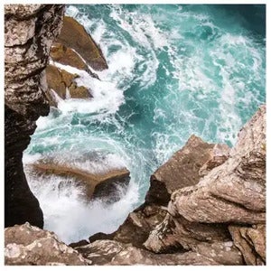 Veggdekor Raw Nature Portugal 120 x 120 cm Artwood