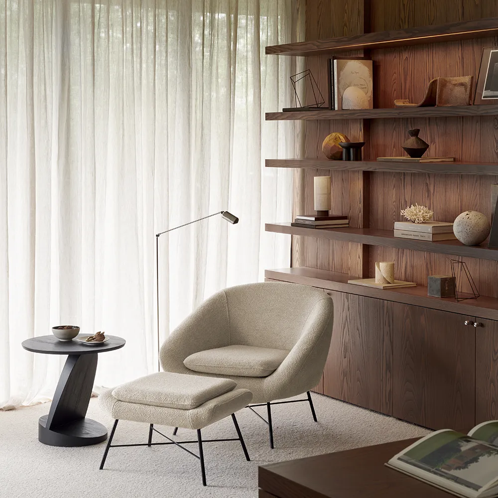 Barrow fotskammel off white