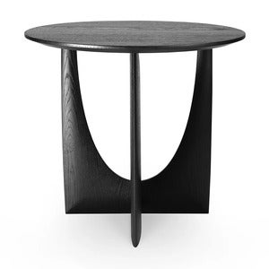 Geometric Sidebord Eik svart