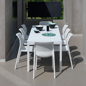 Rio Spisebord 140/210x85 cm White