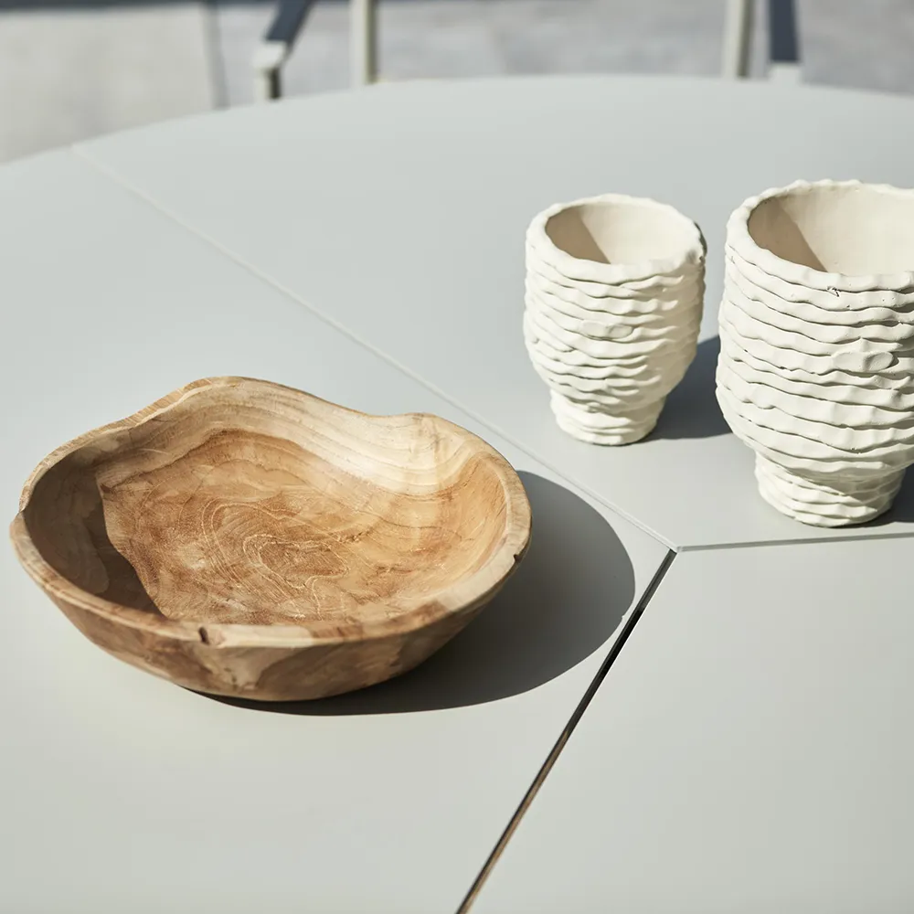 Peace Spisebord Ø150 cm Lys grå