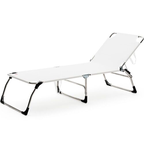 Amigo solseng xxl hvit aluminium/textilene