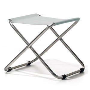 Chico fotpall sage green aluminium/textilene