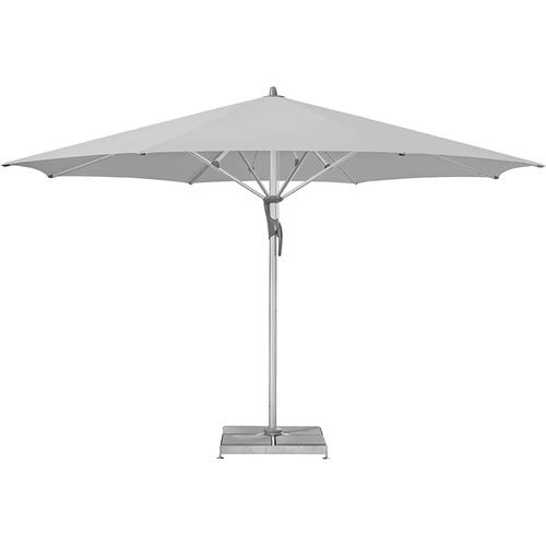 Fortello 400 cm parasoll alu Cat.5 501 Granit