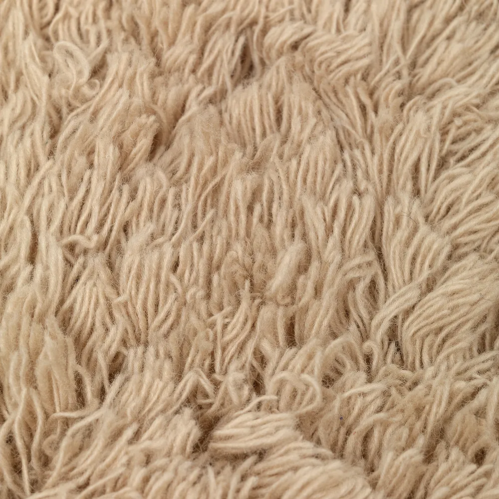 Håndvevd Pyntepute Meadow High Pile Light Sand