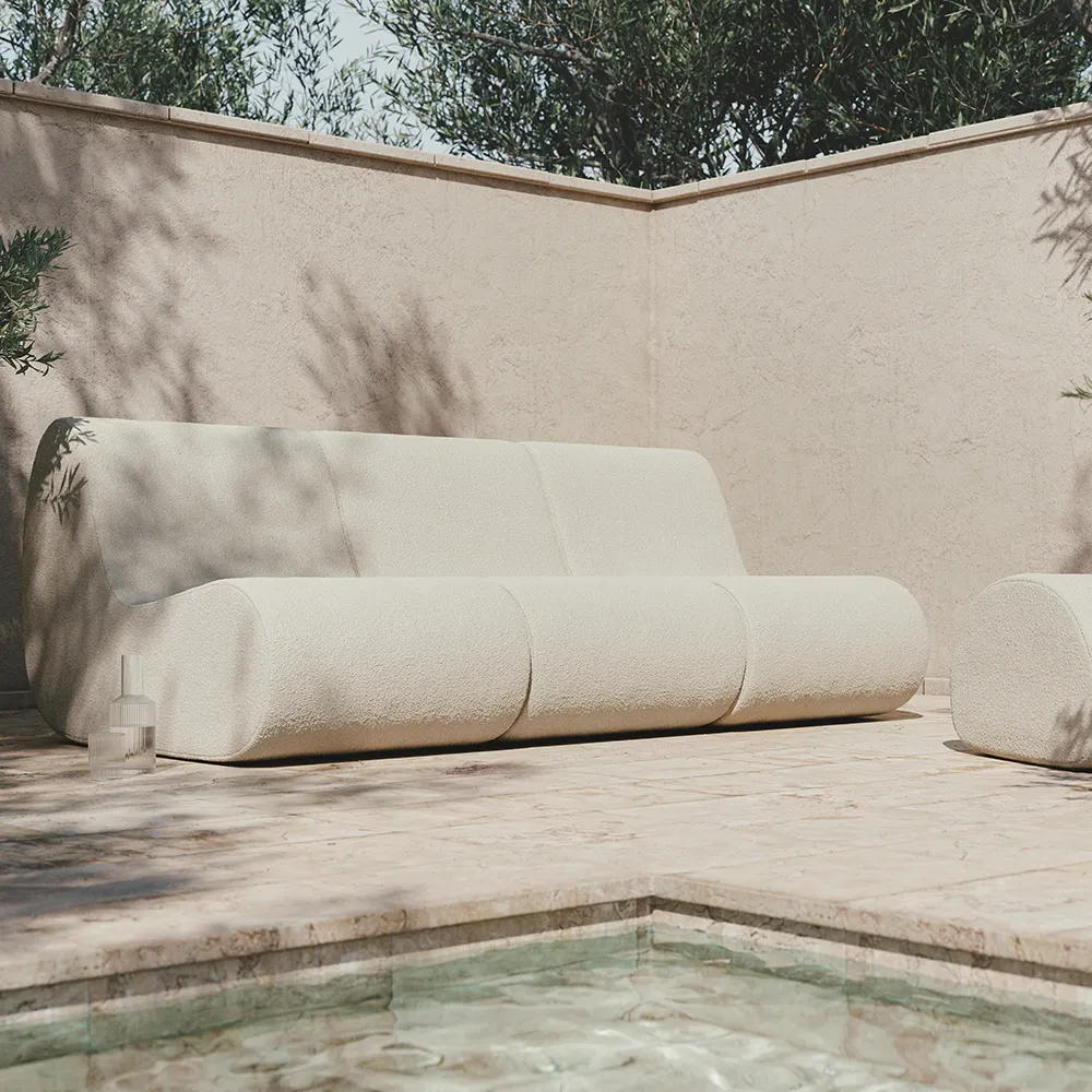 Rouli Lenestol Bouclé Off-white