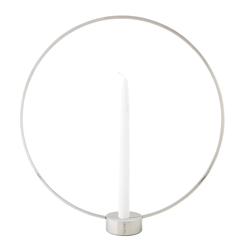 Gloria Big Nickel  44 cm Messing med förnicklad yta
