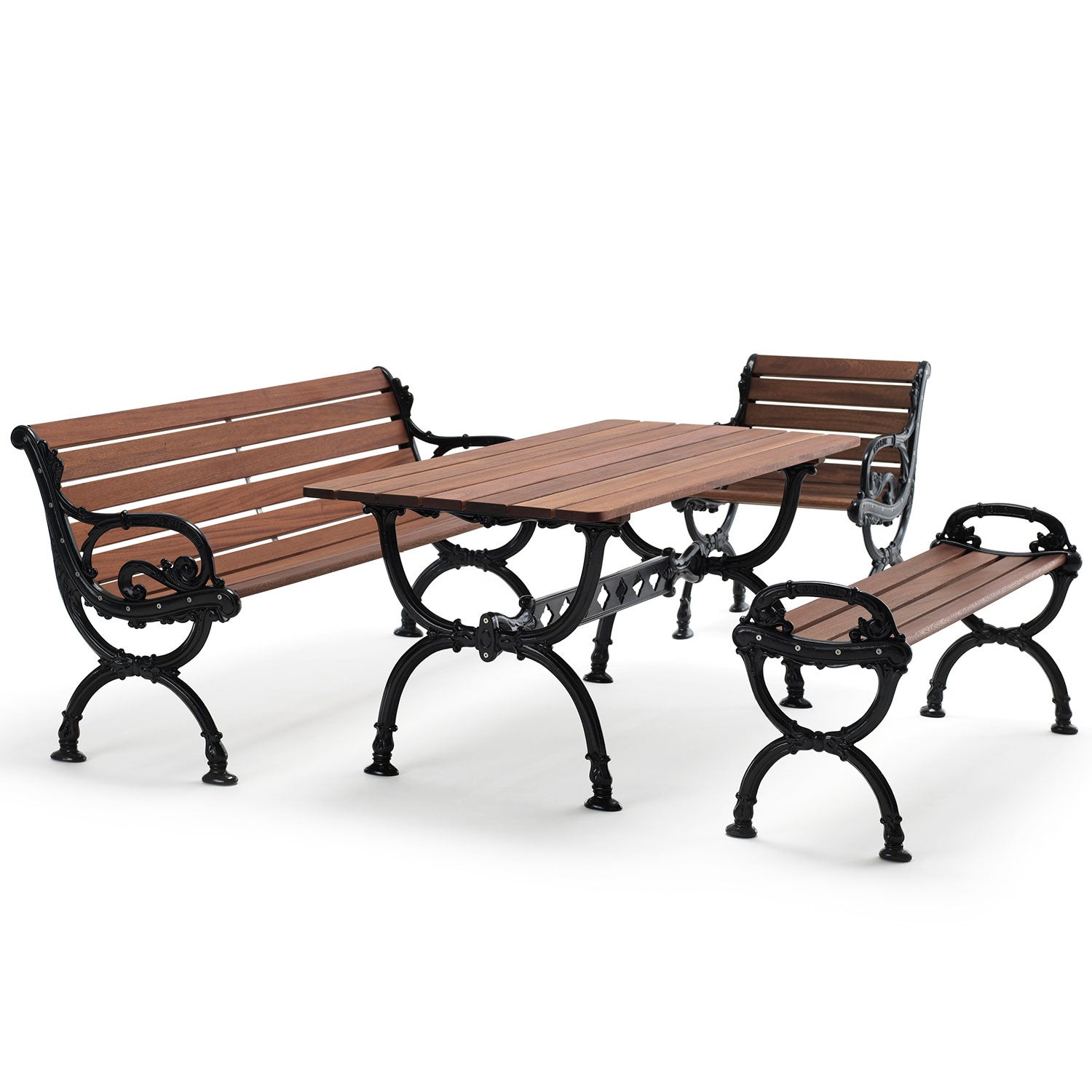 Bord Byarum / g:svart / v:oljet mah. Byarums Bruk