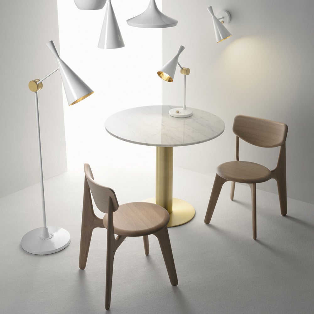 Slab spisestol natur