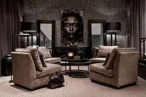 Town lenestol True Brown Artwood