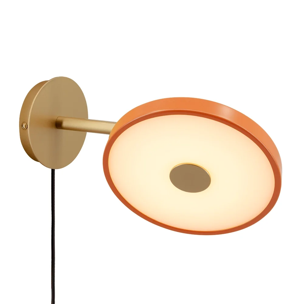 Asteria Wall Kort vegglampe Ø15 cm Nuance Orange