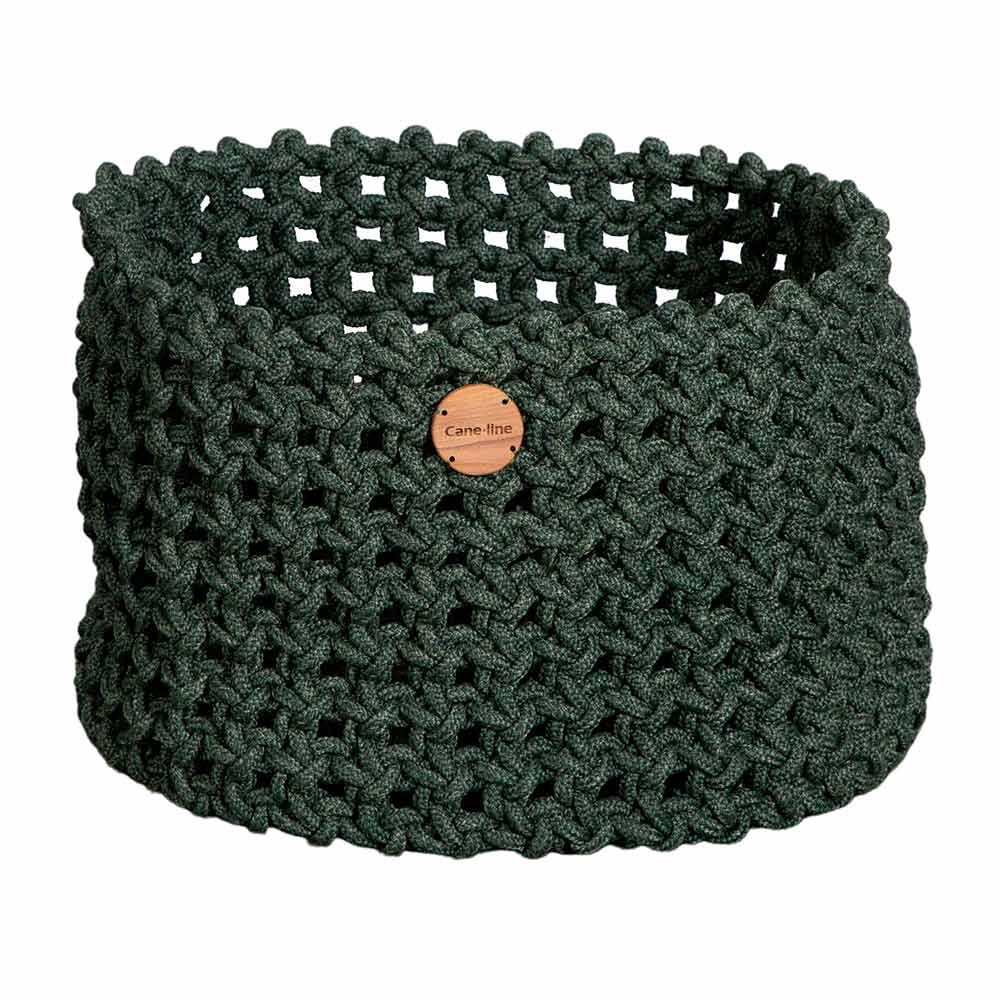 Soft Rope Kurv Ø50 Cm Dark Green