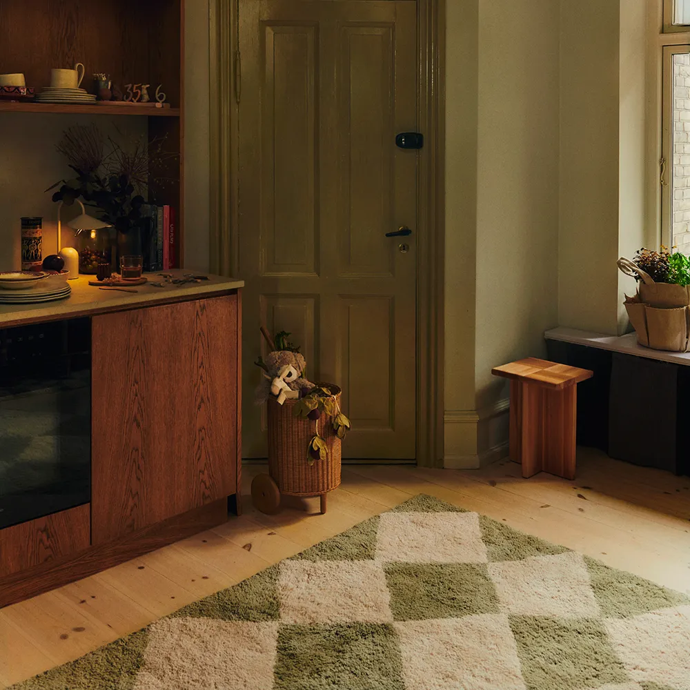 Håndtuftet Ullteppe Tilt 140x200 cm