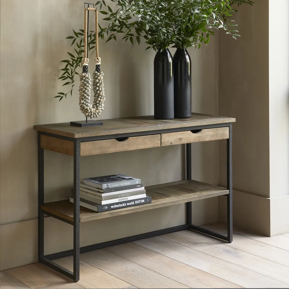 Shelter Island sidebord med skuffer