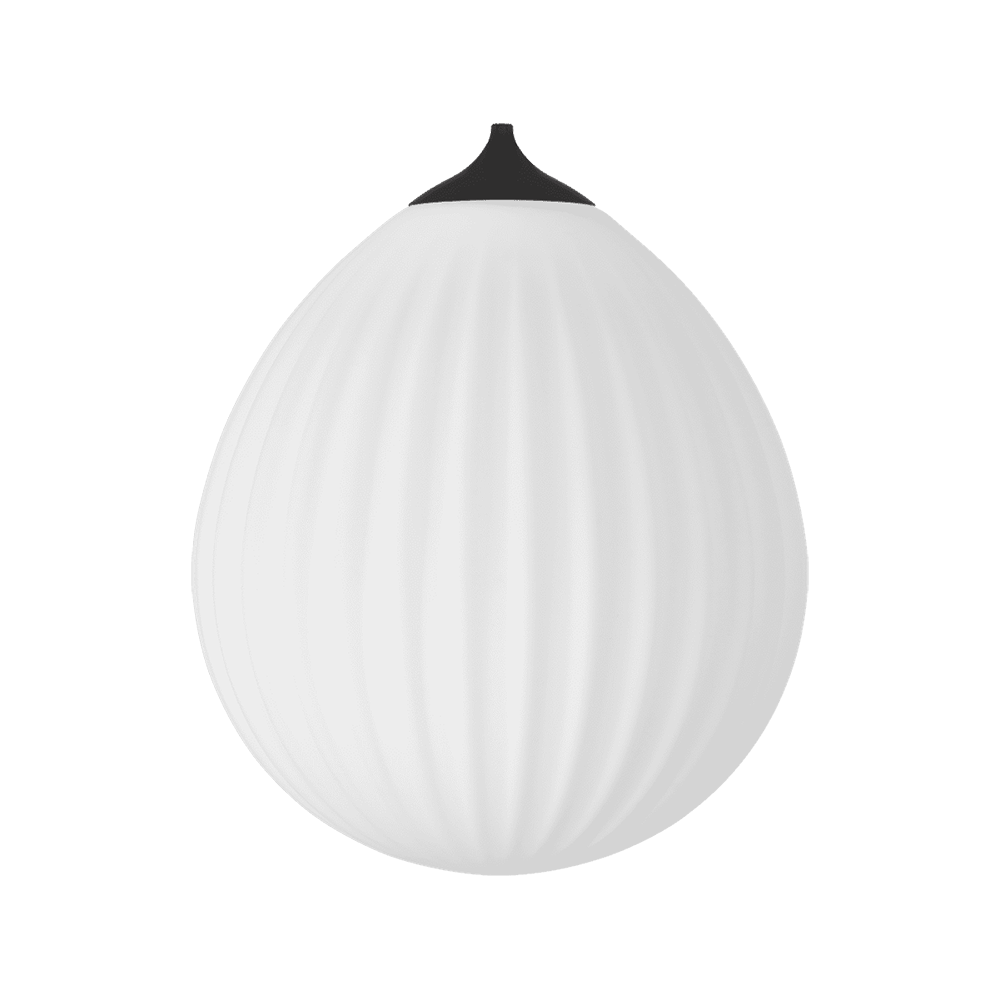 Around World lampeskjerm Ø35 cm White/Black