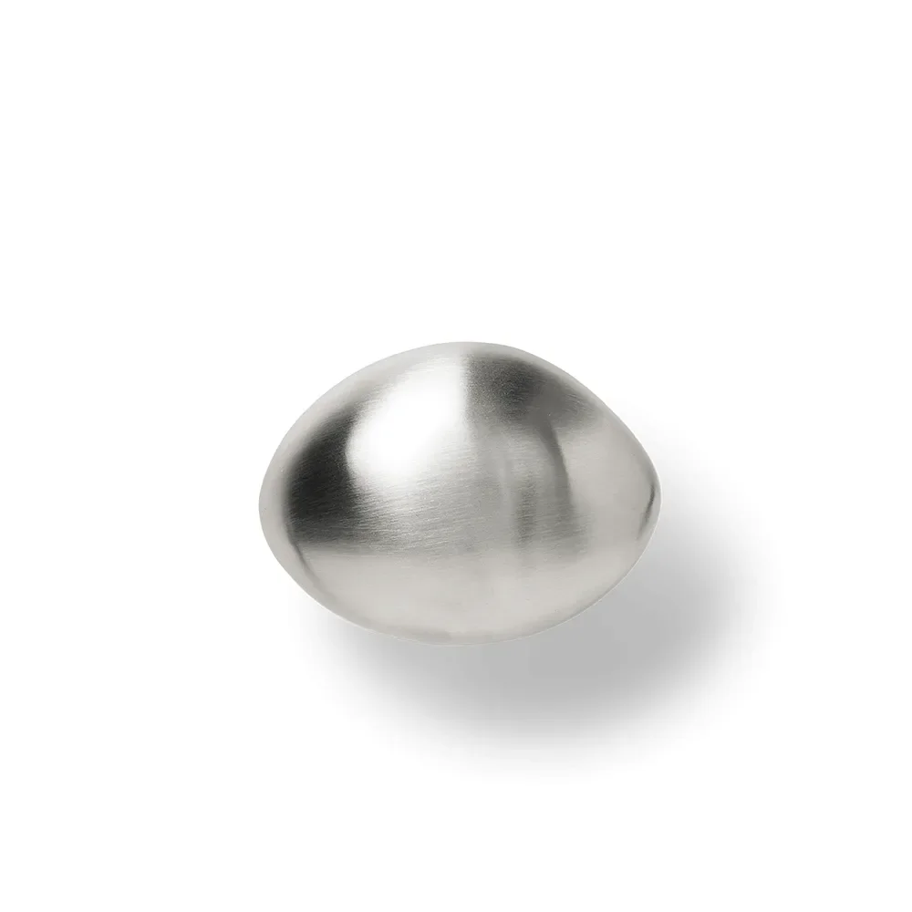 Ferm Living, Lemon Knagg – Brushed Stainless Steel Ferm Living, Lemon Knagg – Brushed Stainless Steel