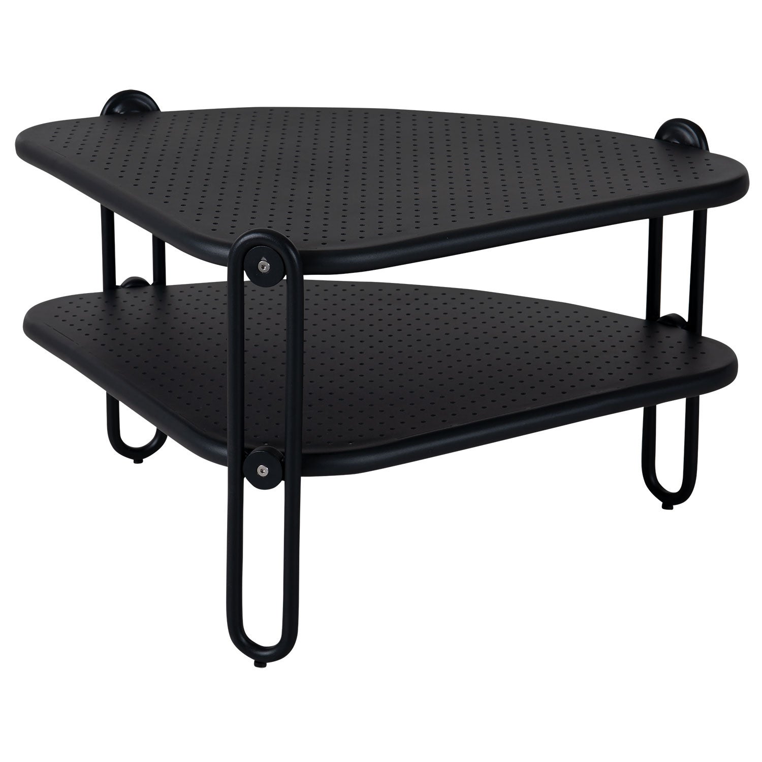 Blixt salongbord 60 x 60 cm svart Brafab