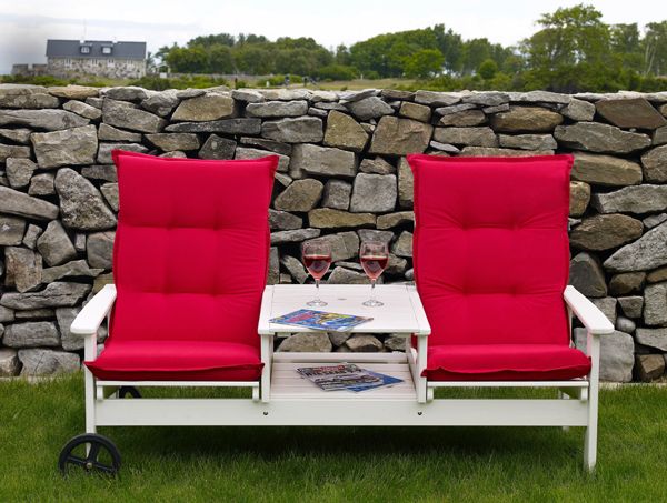 Du & Ja Duo sofa hvit Brafab