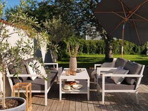 Chelles salongbord 65 X 143 cm hvit Brafab