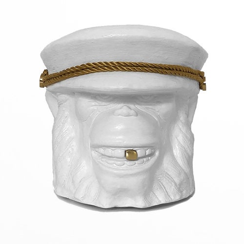 Monkey krukke Small White 