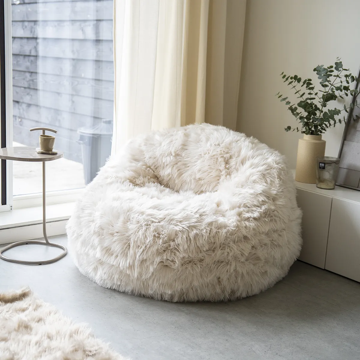 Oppblåsbar lenestol Snuzzle Beige