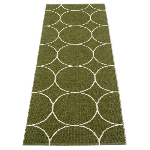 Boo matte 70x200 cm dark olive / vanilla 