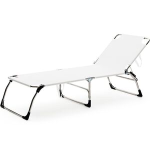 Amigo solseng xxl hvit aluminium/textilene