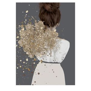 Anna Bülow poster Vilja 50x70 cm sign/numrerat