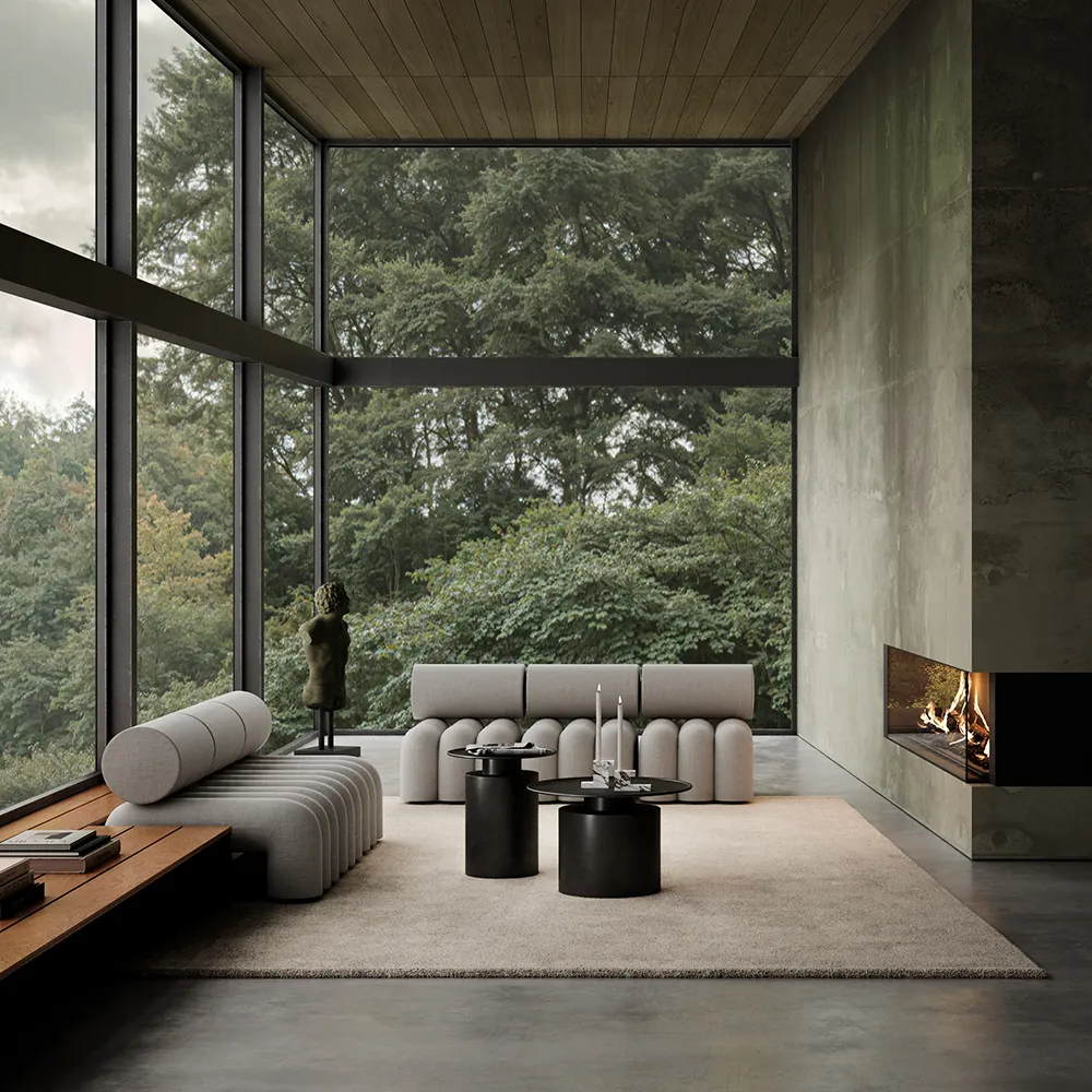 Foku lenestol - Taupe