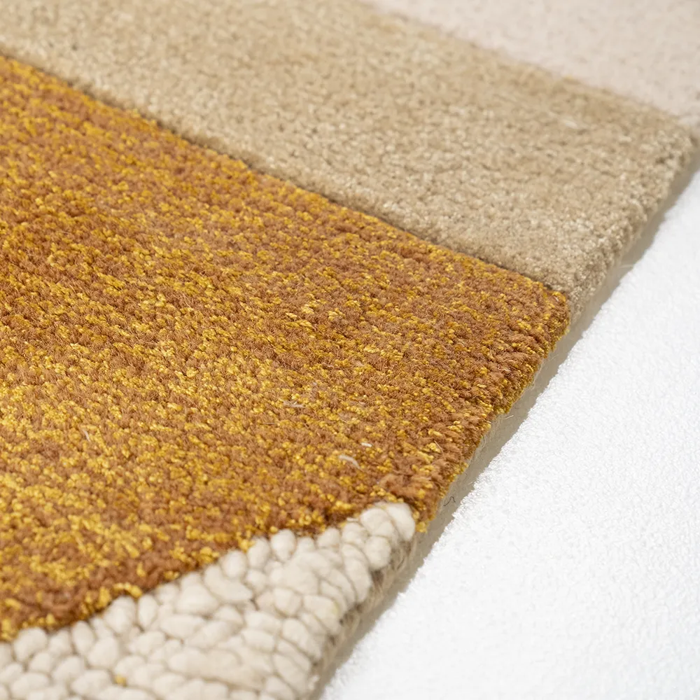 Teppe Kazi Mustard 190x290 cm