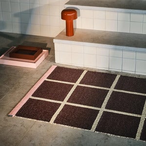 Vevd Teppe Criss Pop Burgundy