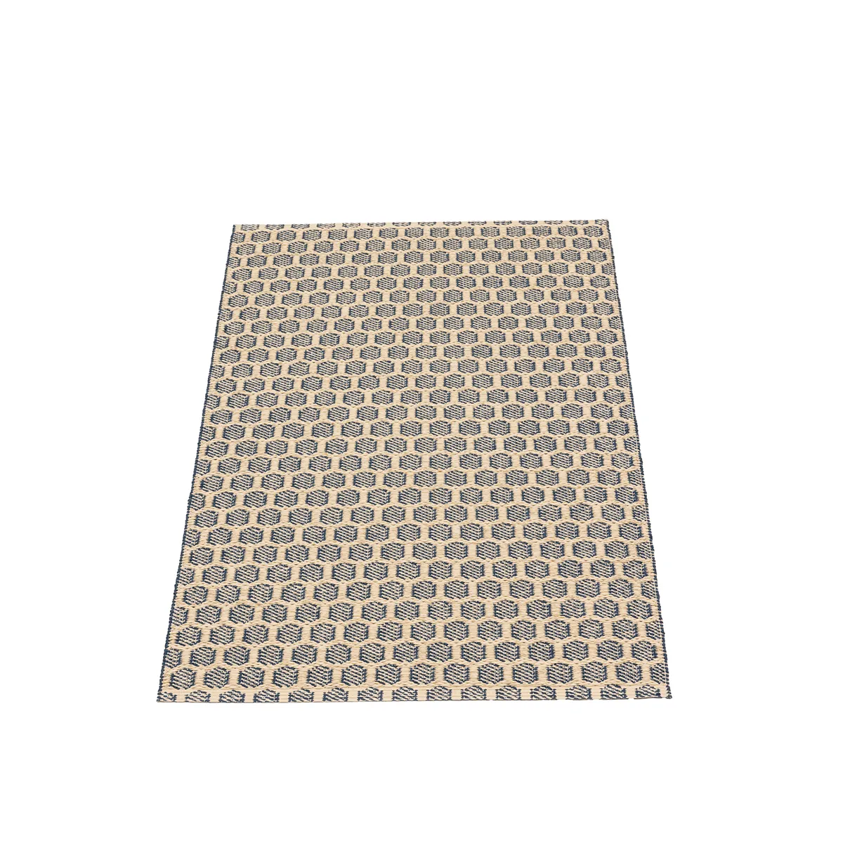 Vendbar Plastmatte MIMI Ocean Blue/Cream 70x120 cm