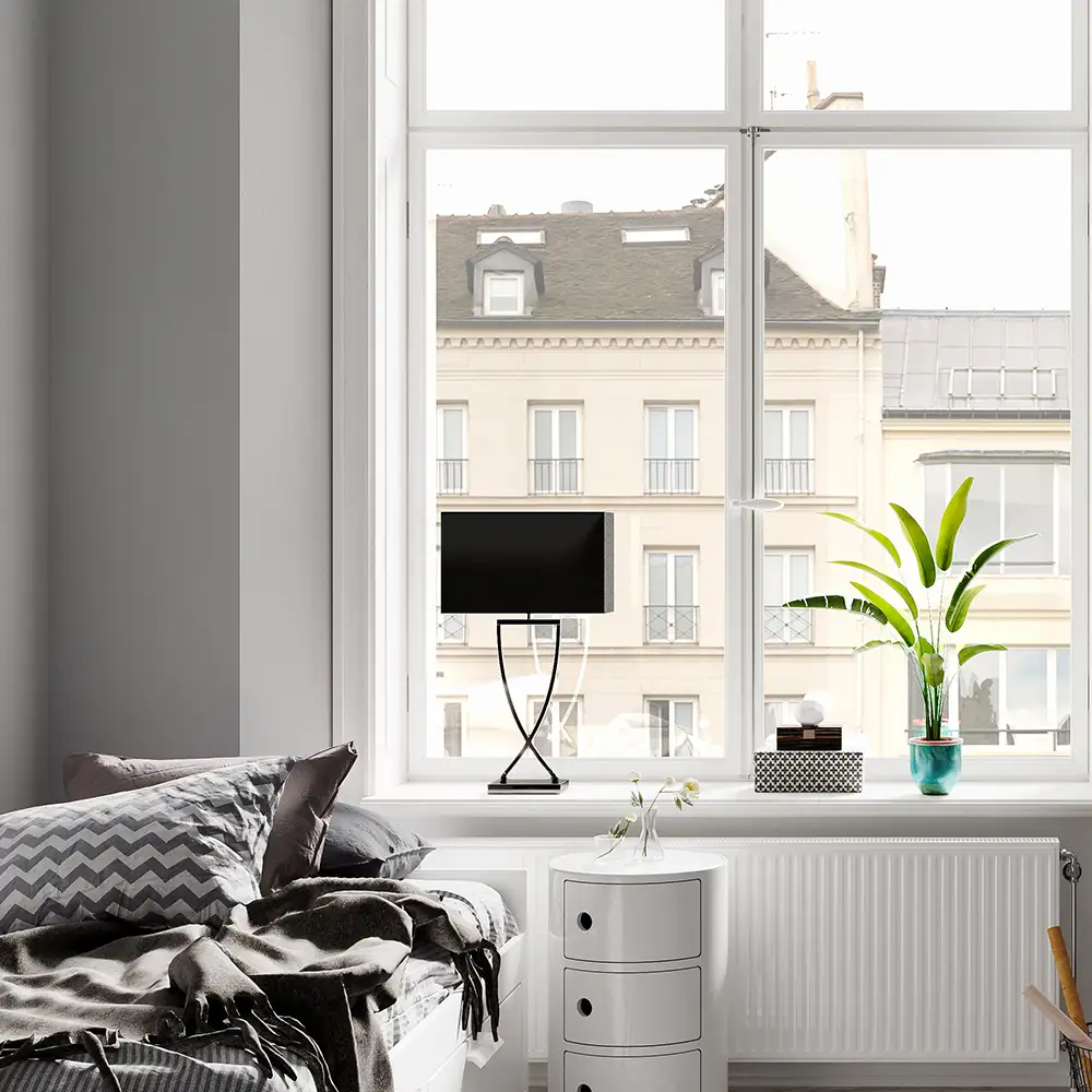 Omega Bordlampe 69 cm Svart