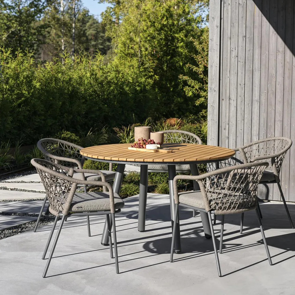 Brady Stol med armlener Anthracite