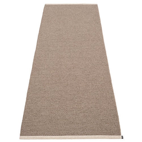 Mono matte 70x200 cm dark mud / mud 