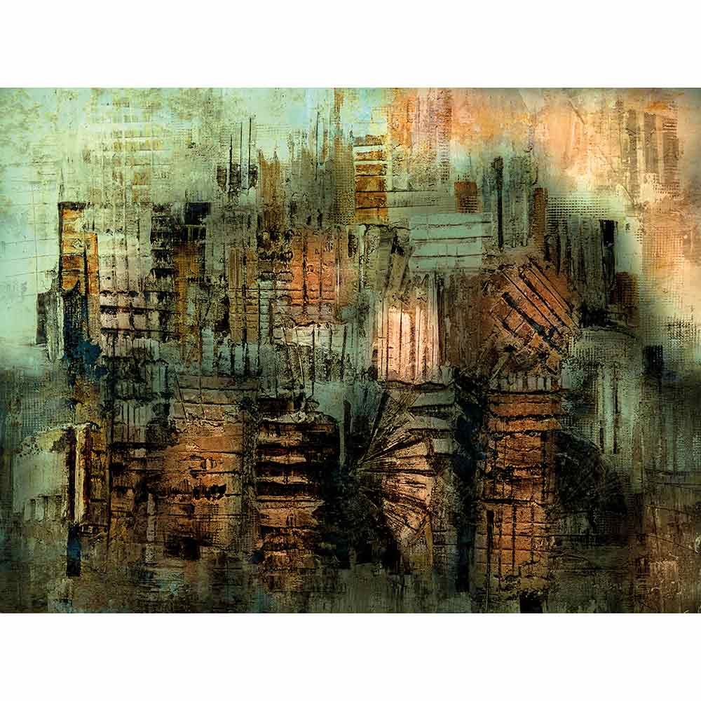 Veggdekorasjon Asian Night 120 x 80 cm Artwood