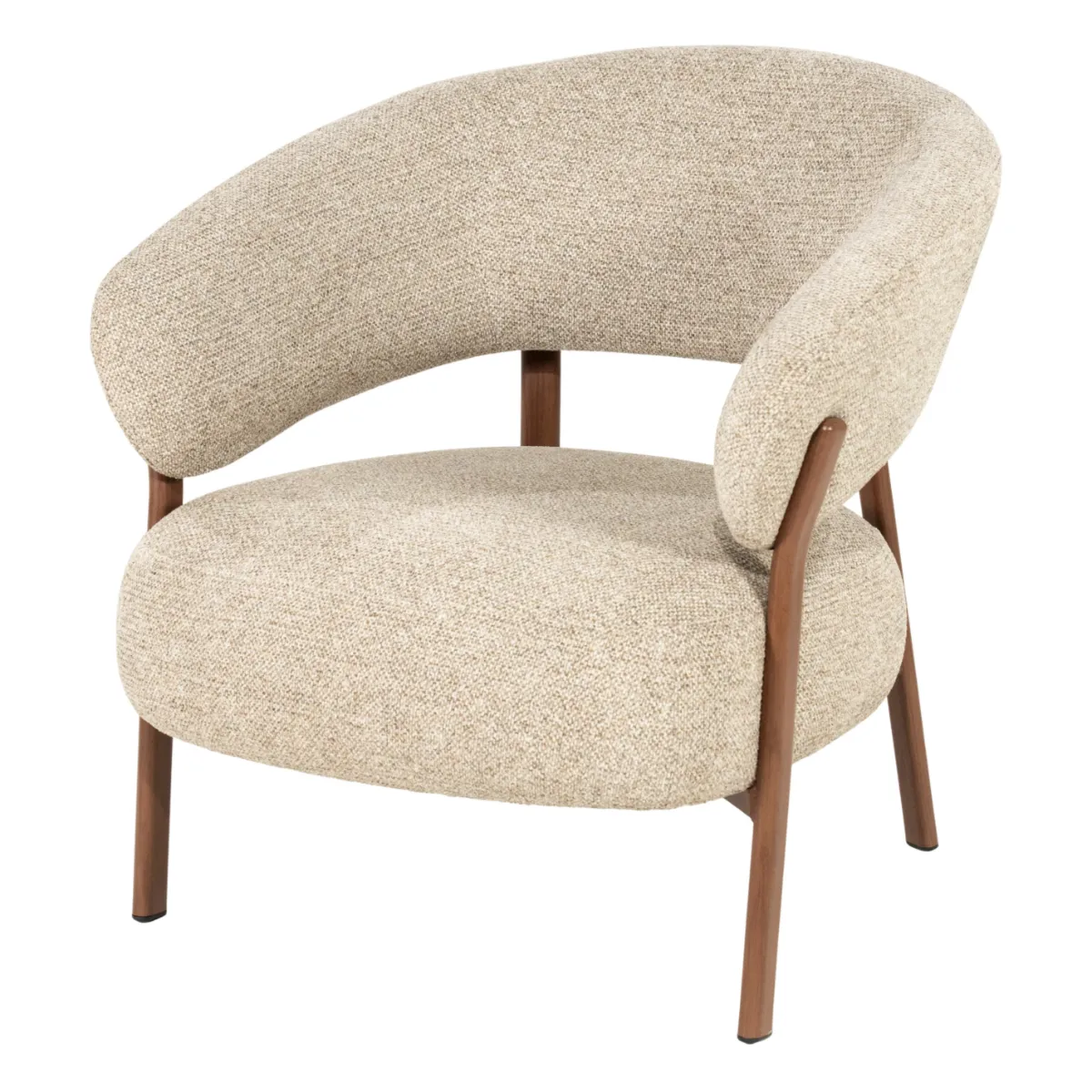 Sedia loungestol 73,5x72x75 cm brun
