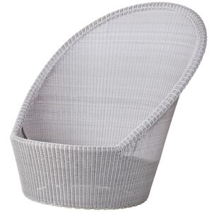 Kingston Loungestol Hvit/grå