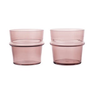 Boya Low Glasses - Set of 2 - Mauve